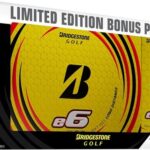 Bridgestone Golf 2021 e6 Bonus Pack Yellow/Free Sleeve Golf Balls