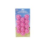 OnCourse Perforated Pink Practice Balls 12PC