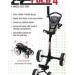 EZ Fold 4 Wheel Cart Black