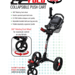 JefWorld EZ Fold Push Cart