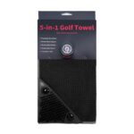 Shock & Awe Golf 5 in 1 Golf Towel 18″x18″